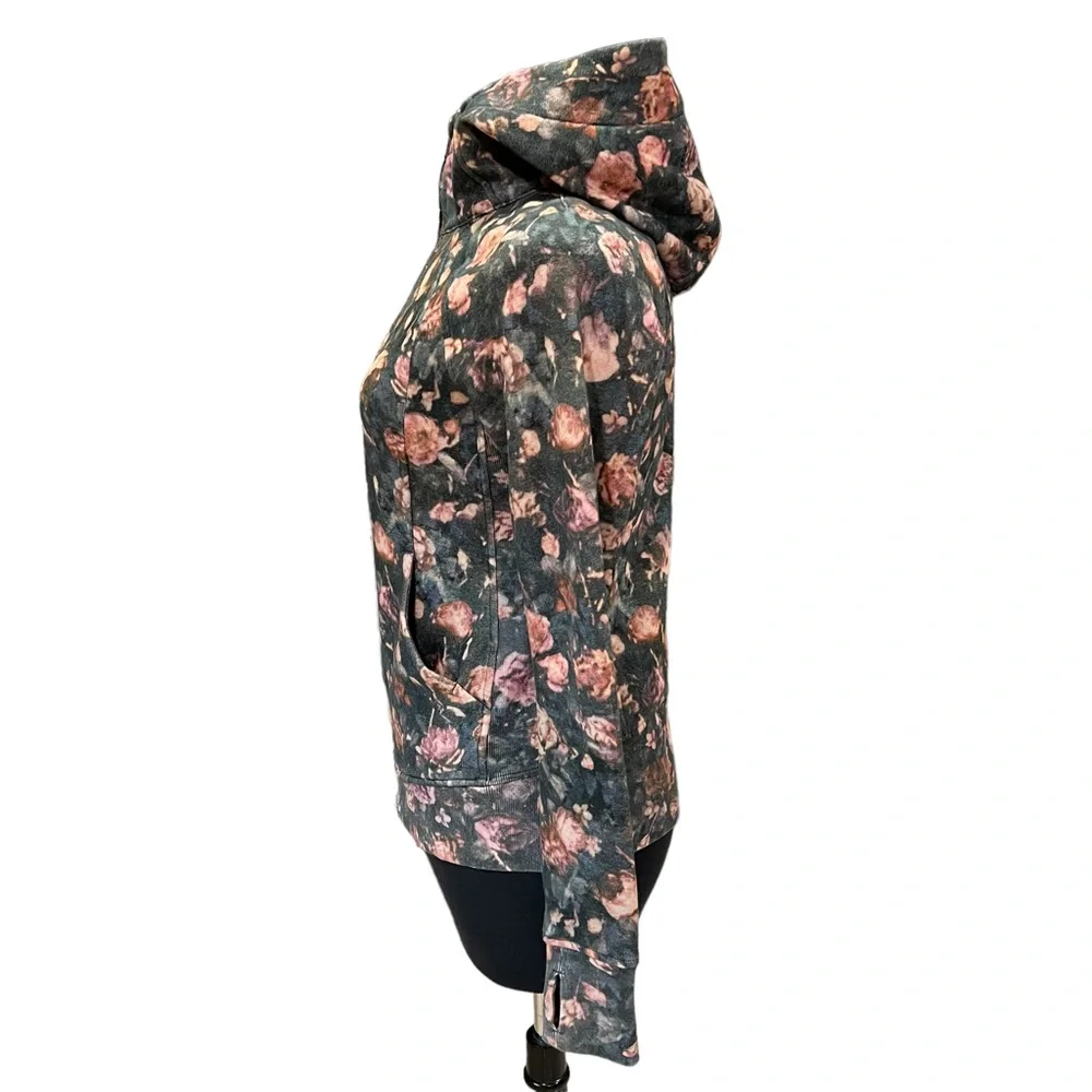 Lululemon Scuba Hoodie *Light Cotton Fleece Frosted Rose Multi Size 6 - Picture 5 of 15